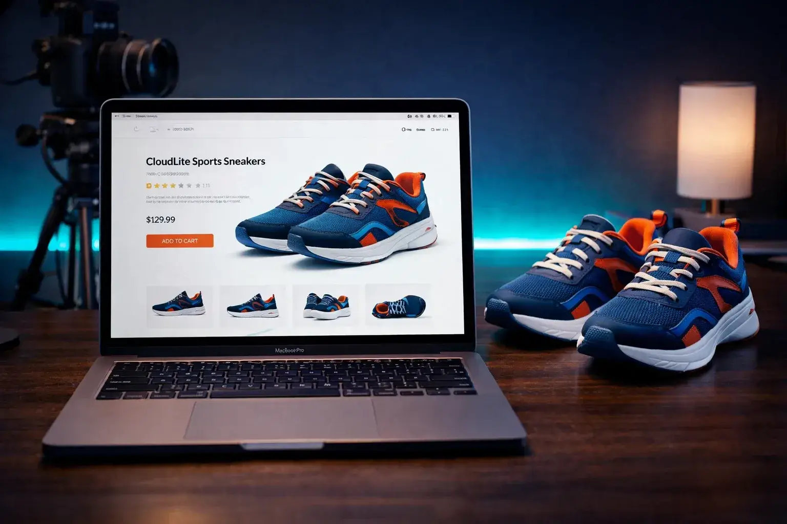 AI generated product images for e-commerce stores and online brands