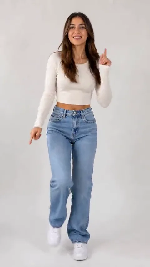 AI ダンス動画 (ポップ) — AI video effect sample clip